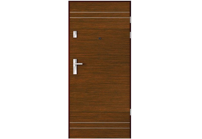 UȘI DE INTRARE ÎN APARTAMENT - Foaie de usa de intrare în apartament Quartz, cu aplicații model 5, raveli.ro
