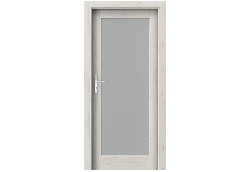 UȘI DE INTERIOR - Foaie de usa ramă și panou cu finisaj sintetic, Porta Balance, model B.1, raveli.ro