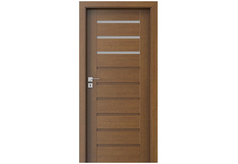 UȘI DE INTERIOR - Foaie de usa ramă și panou cu finisaj sintetic, Porta Concept, model A.3, raveli.ro