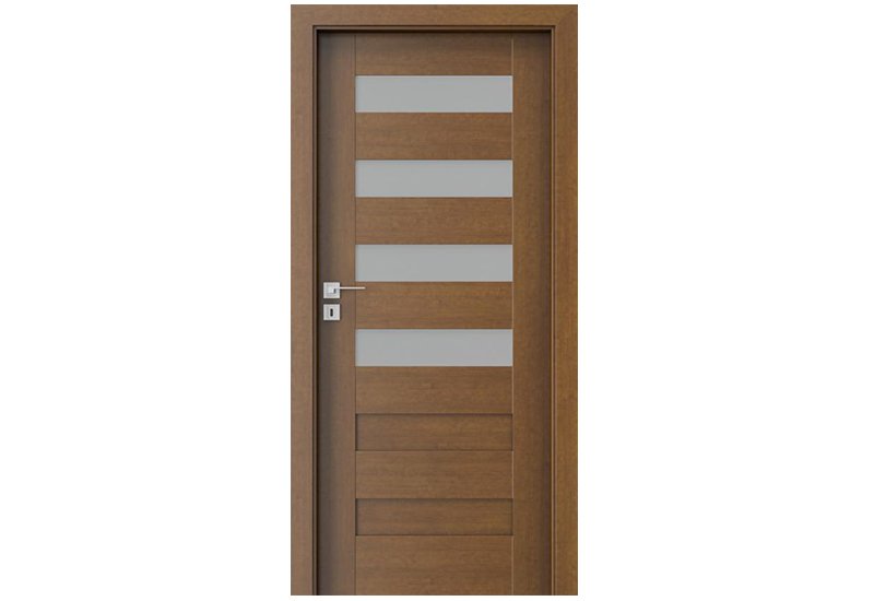 UȘI DE INTERIOR - Foaie de usa ramă și panou cu finisaj sintetic, Porta Concept, model C.4, raveli.ro
