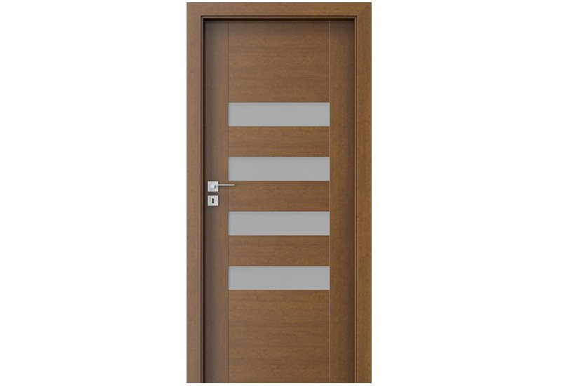 UȘI DE INTERIOR - Foaie de usa ramă și panou cu finisaj sintetic, Porta Concept, model H.4, raveli.ro