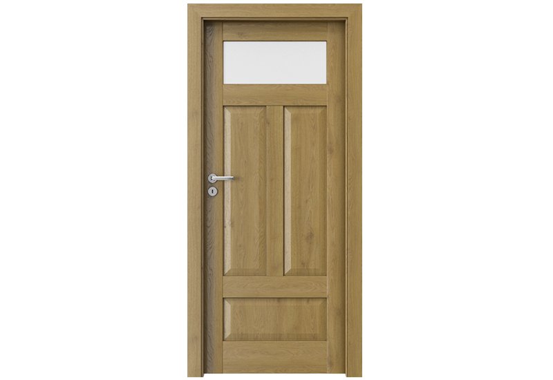 UȘI DE INTERIOR - Foaie de usa ramă și panou cu finisaj sintetic, Porta Harmony, model B.1, raveli.ro