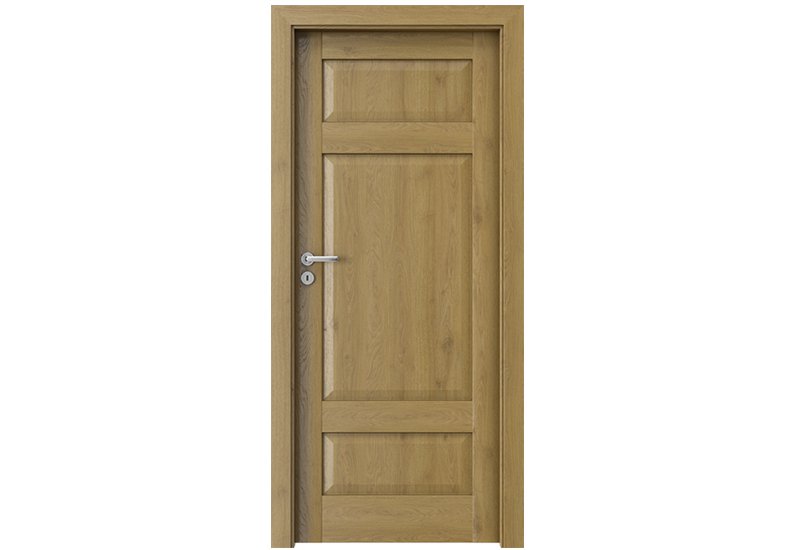 UȘI DE INTERIOR - Foaie de usa ramă și panou cu finisaj sintetic, Porta Harmony, model C.0, raveli.ro