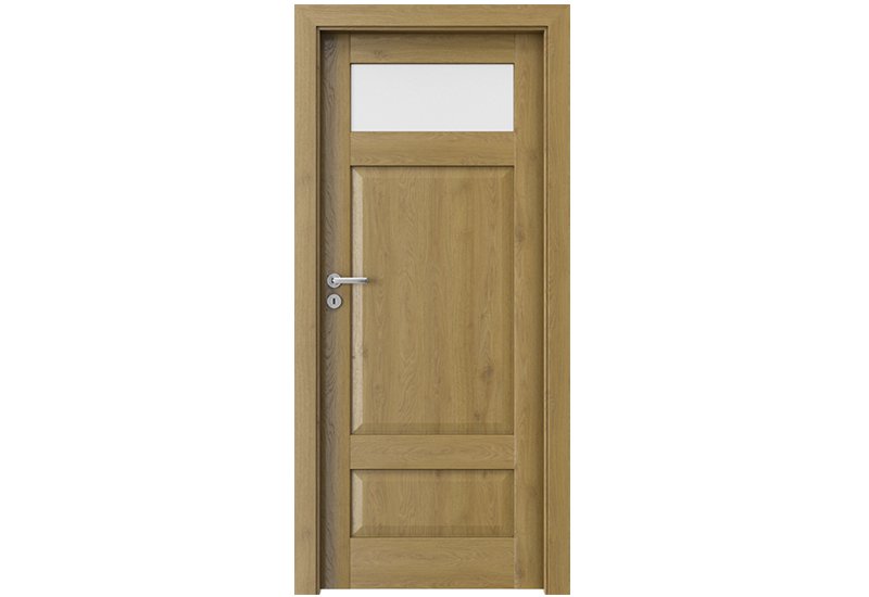 UȘI DE INTERIOR - Foaie de usa  ramă și panou cu finisaj sintetic, Porta Harmony, model C.1, raveli.ro
