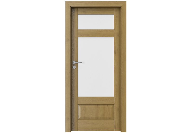 UȘI DE INTERIOR - Foaie de usa ramă și panou cu finisaj sintetic, Porta Harmony, model C.2, raveli.ro