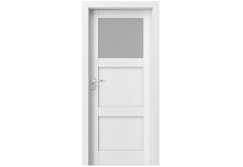 UȘI DE INTERIOR - Foaie de usa vopsită Porta Grande, model B.1, raveli.ro