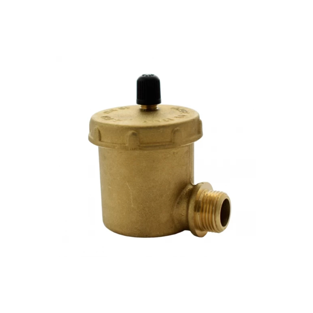 Aerisitor automat din alama cu racord lateral 1/2” 1/2