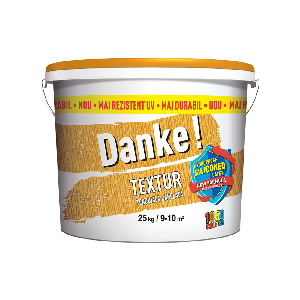 Deutek Tencuiala Danke Textur 25 Kg Ciocolatiu ciocolatiu