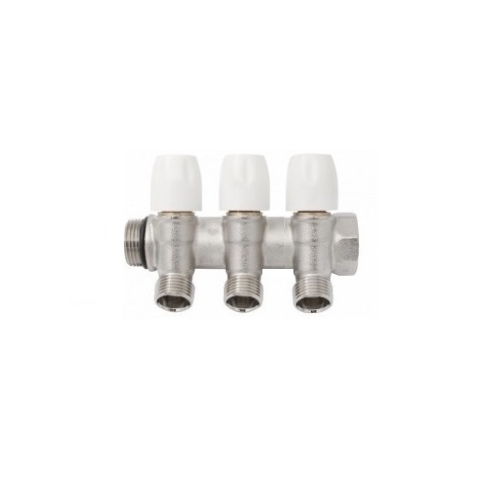 Distribuitor din alama cu 3 cai 3/4” 3/4