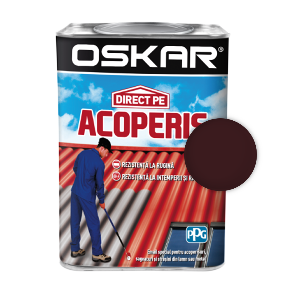 Email Oskar pentru acoperis Maro ciocolatiu 0.75L oskar