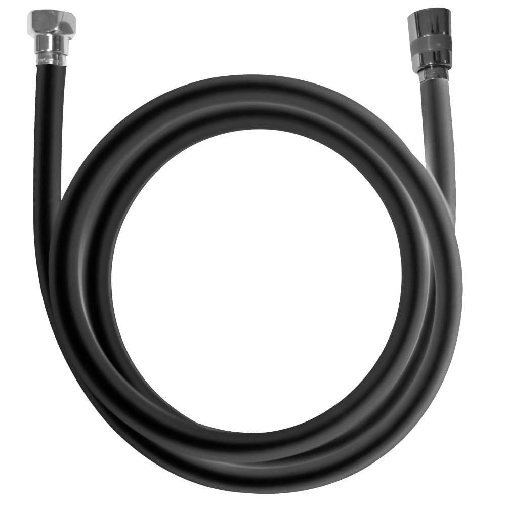 Furtun de dus Celesta Modum PVC 1500 mm negru mat 1500