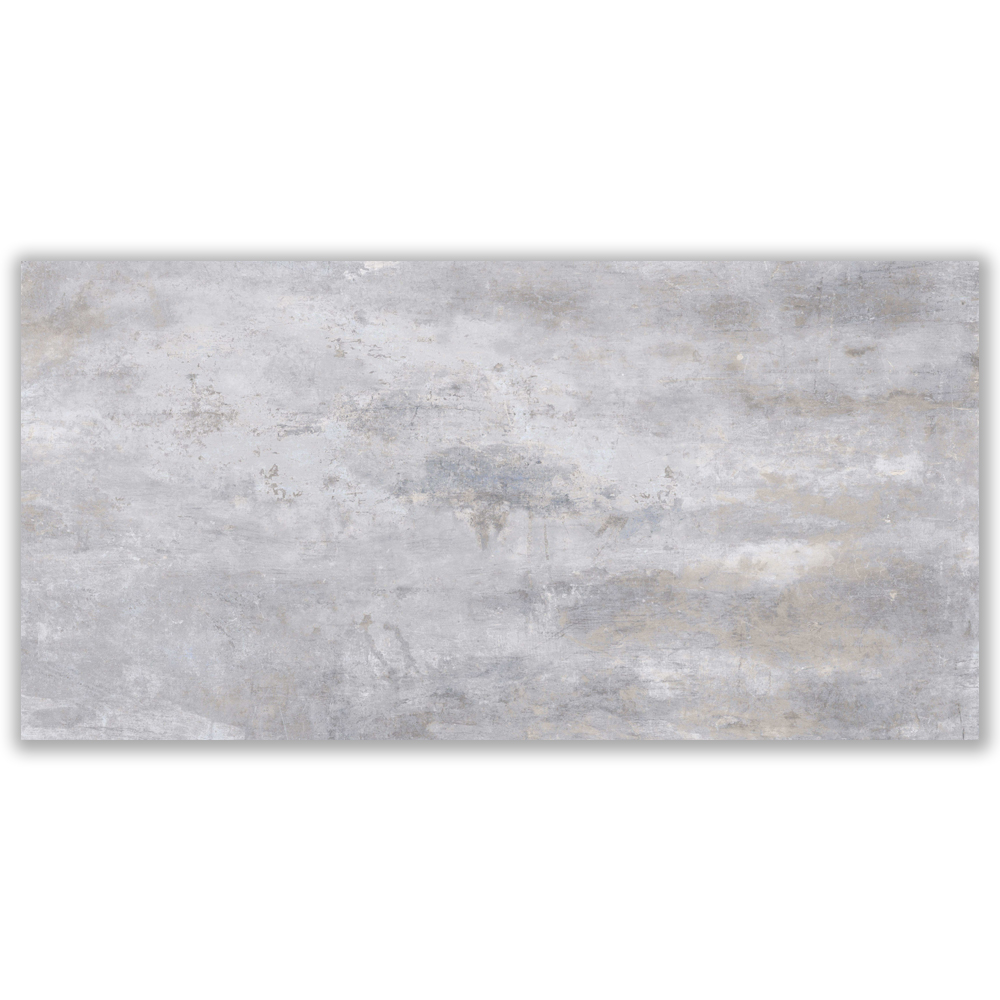 Gresie portelanata rectificata Fossil Light Grey 60 x 120