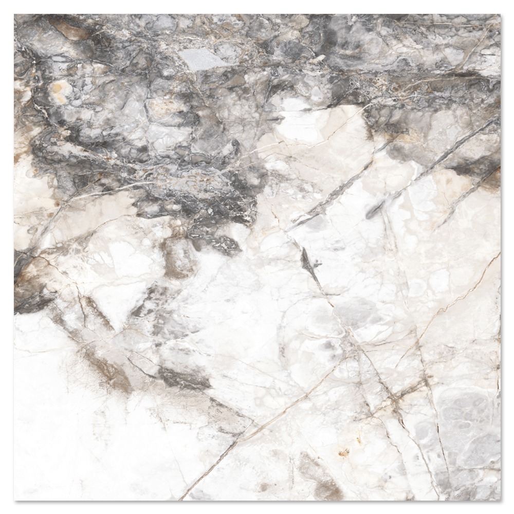 Gresie rectificata portelanata Invisible Marble Grey 60 x 60 Regata.ro