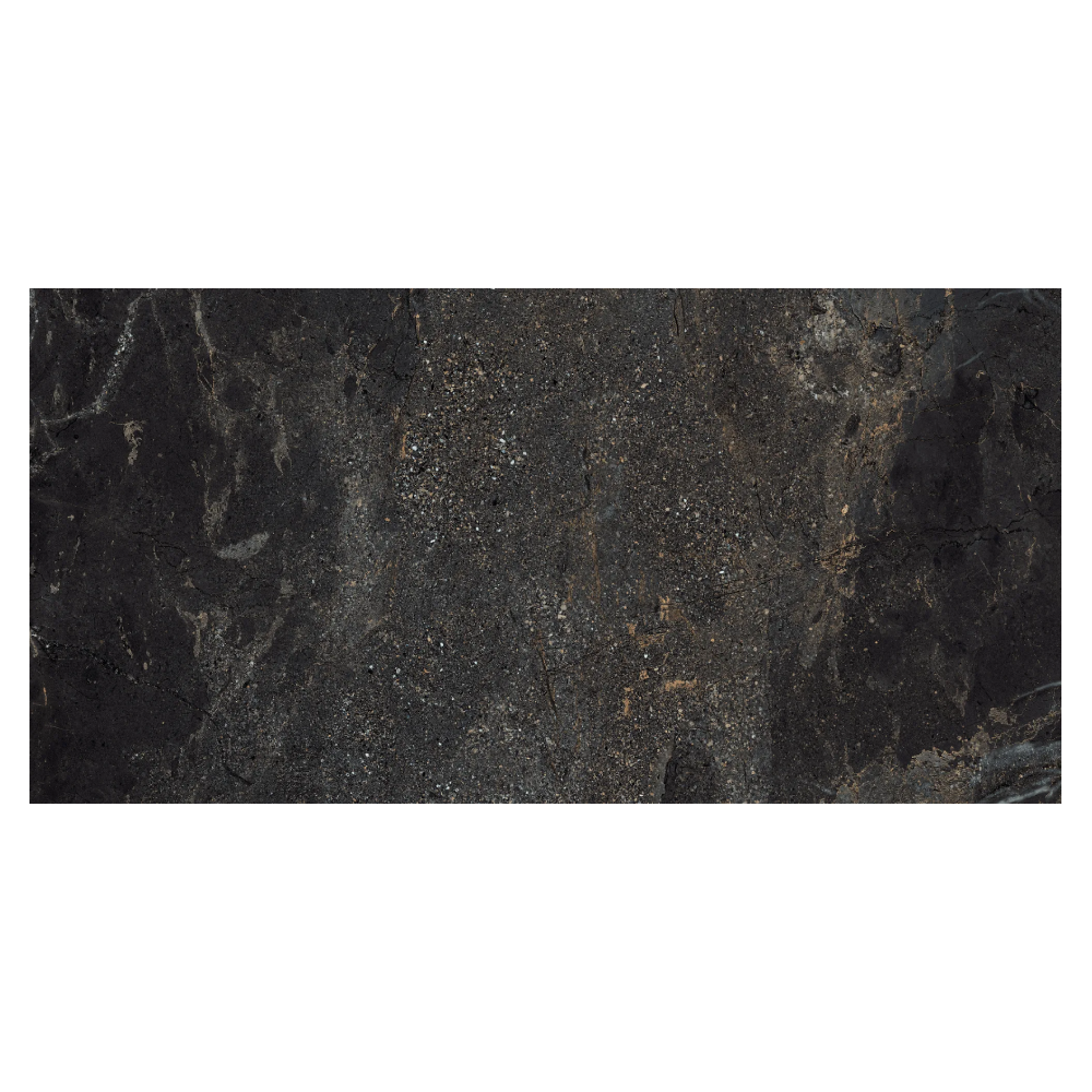 Gresie portelanata rectificata Mainstone Black 60 x 120 mata EUCeramics imagine 2022