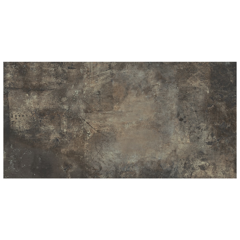 Gresie rectificata portelanata Underground Brown 60 x 120