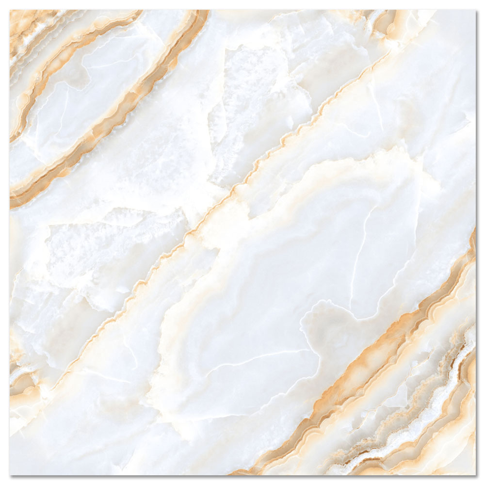 Gresie vitrificata Giallo Gold bookmatch Glossy 60 x 60 bookmatch