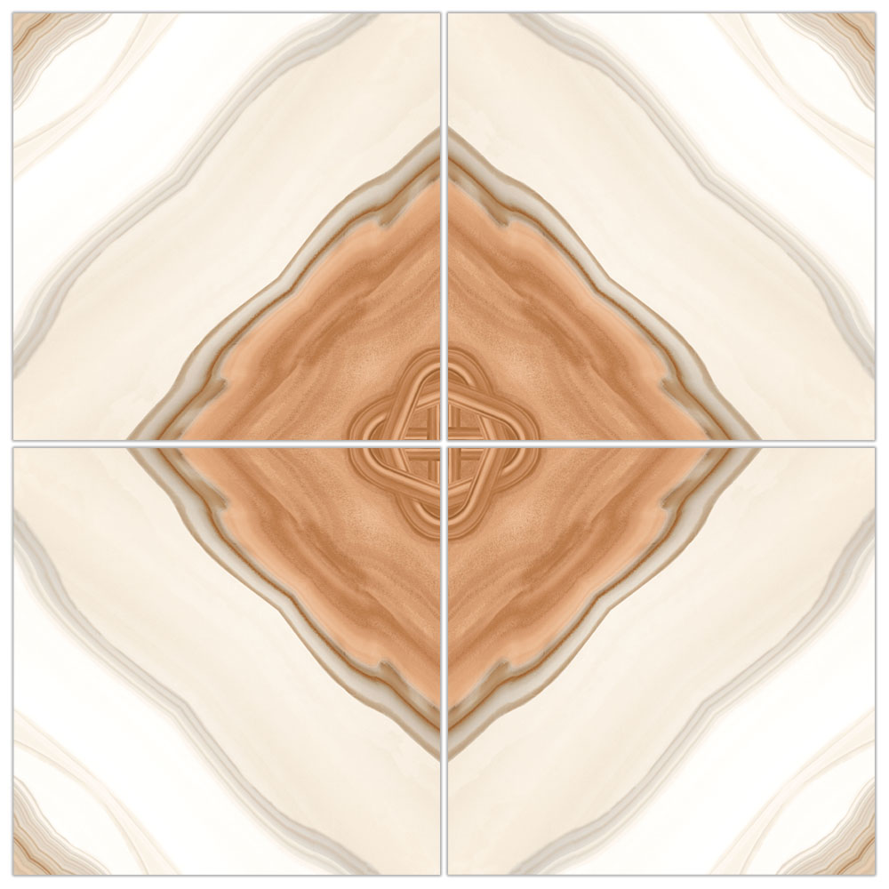 Gresie vitrificata Living Digital Dominica Gold bookmatch glossy 60 x 60 Regata.ro