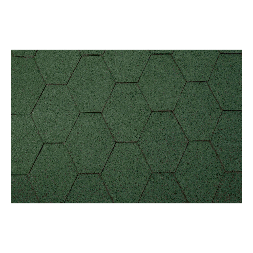 Șindrila bituminoasa Hexagon Verde