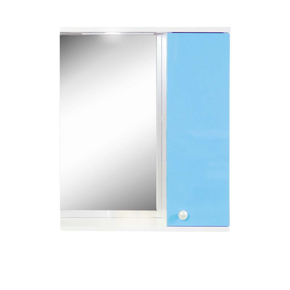 Oglinda cu dulap si decupaj pentru spot Celesta 55 cm Blue