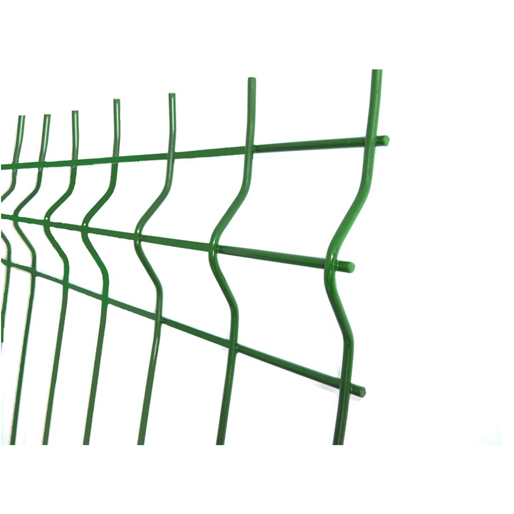 Panou gard bordurat zincat verde 1700 x 2500 mm