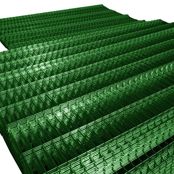 Panou gard bordurat zincat verde 2000 mm x 2500 mm Regata.ro