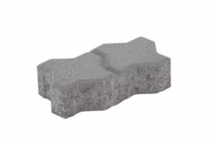 Pavaj Uniloc 4 cm Gri Borduri
