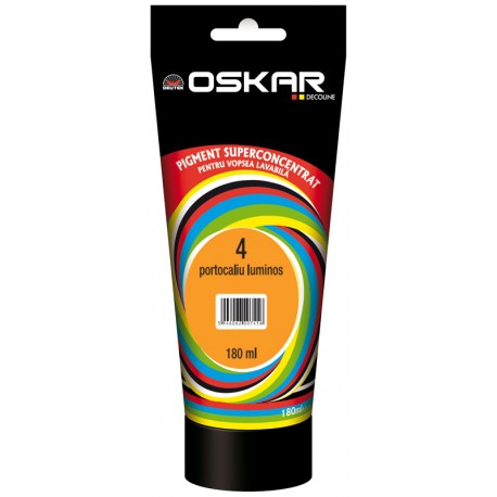 Pigment Oskar 04 Portocaliu Luminos 180 ml 180