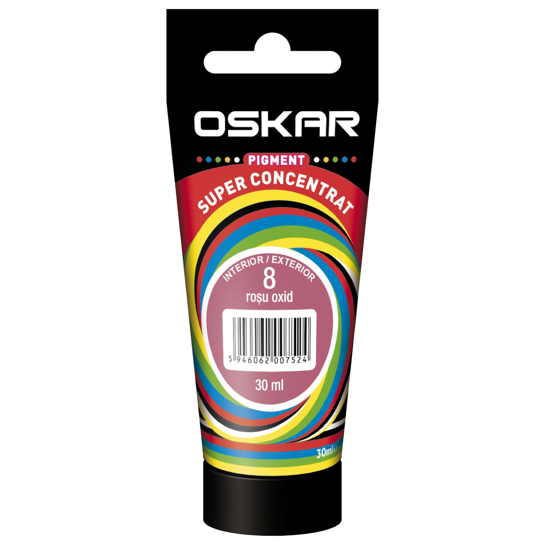 Pigment Oskar 08 Rosu Oxid 30 ml oskar