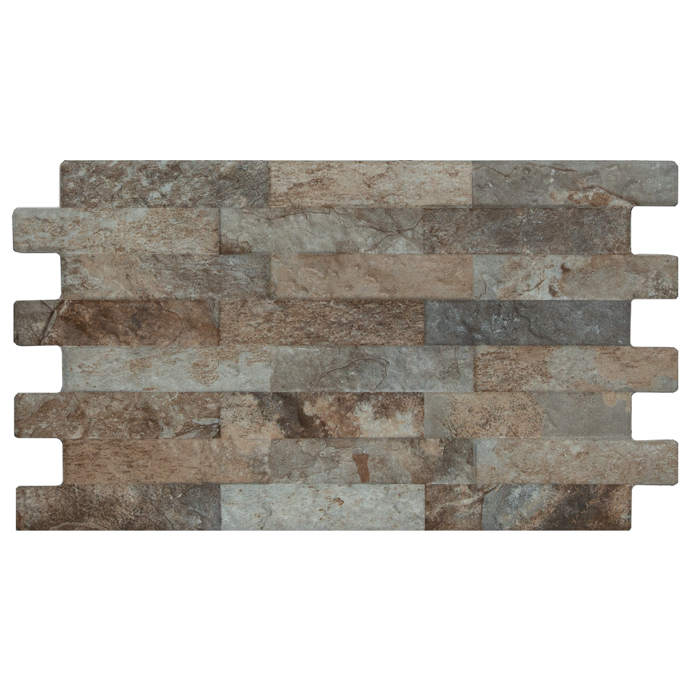 Placa murala portelanata Farilya Grey 25 x 45