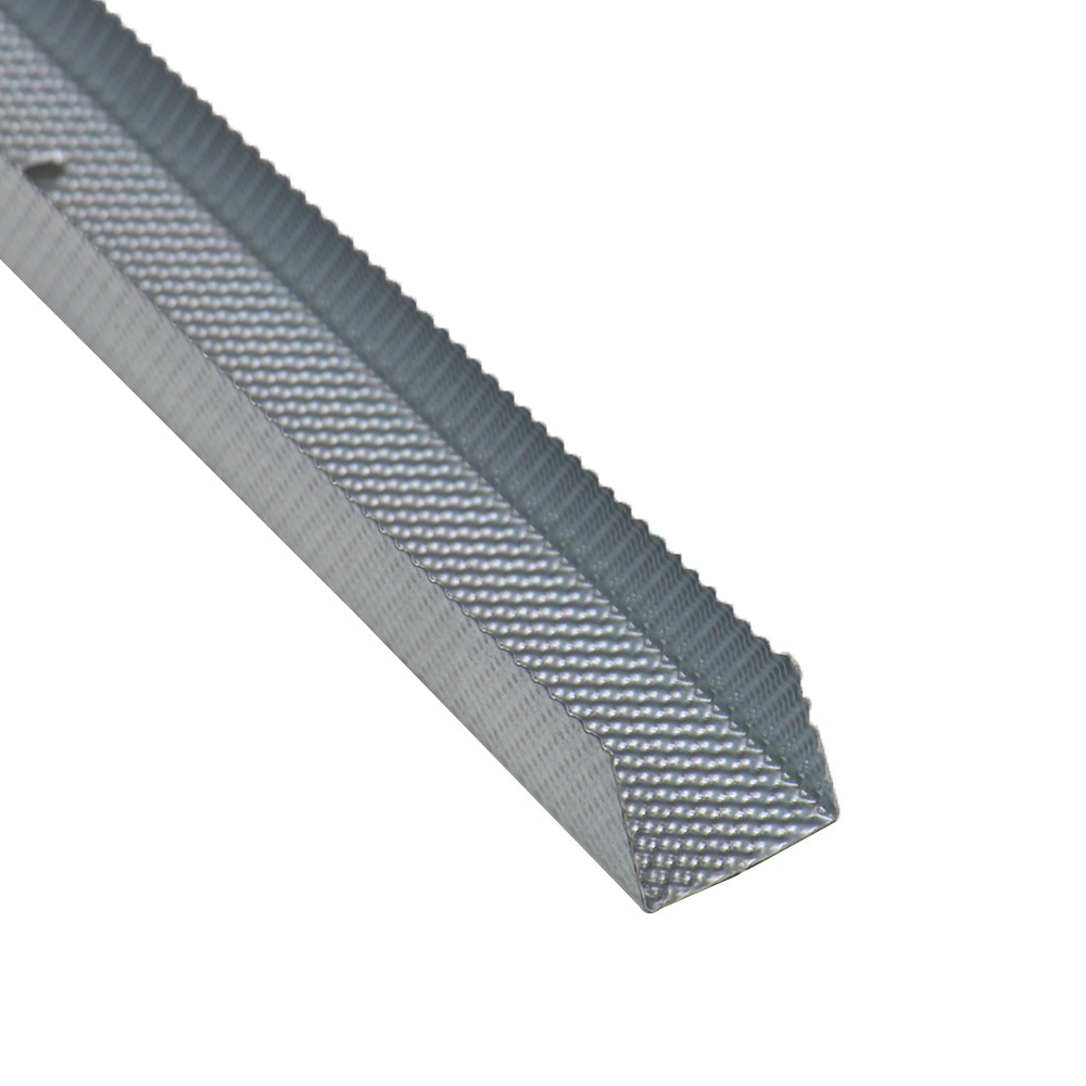 Profil aluminiu de colt exterior pentru gresie si faianta Set Prod rotund S21 sampanie 8 x 2500 mm