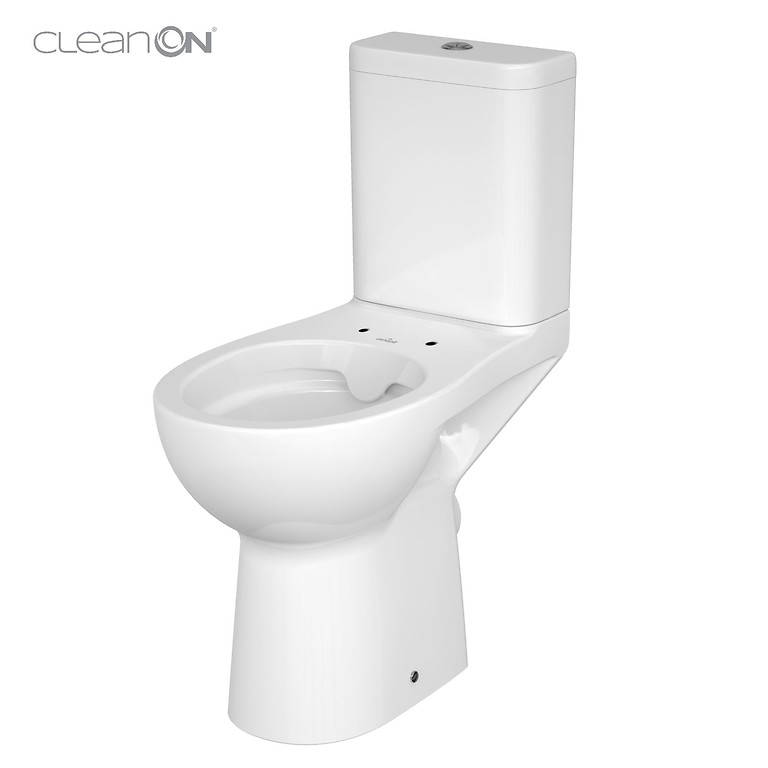 Set Cersanit Compact 579 Etiuda Clean On pentru persoane cu dizabilitati + rezervor 010 3/6 L K11-0221 010