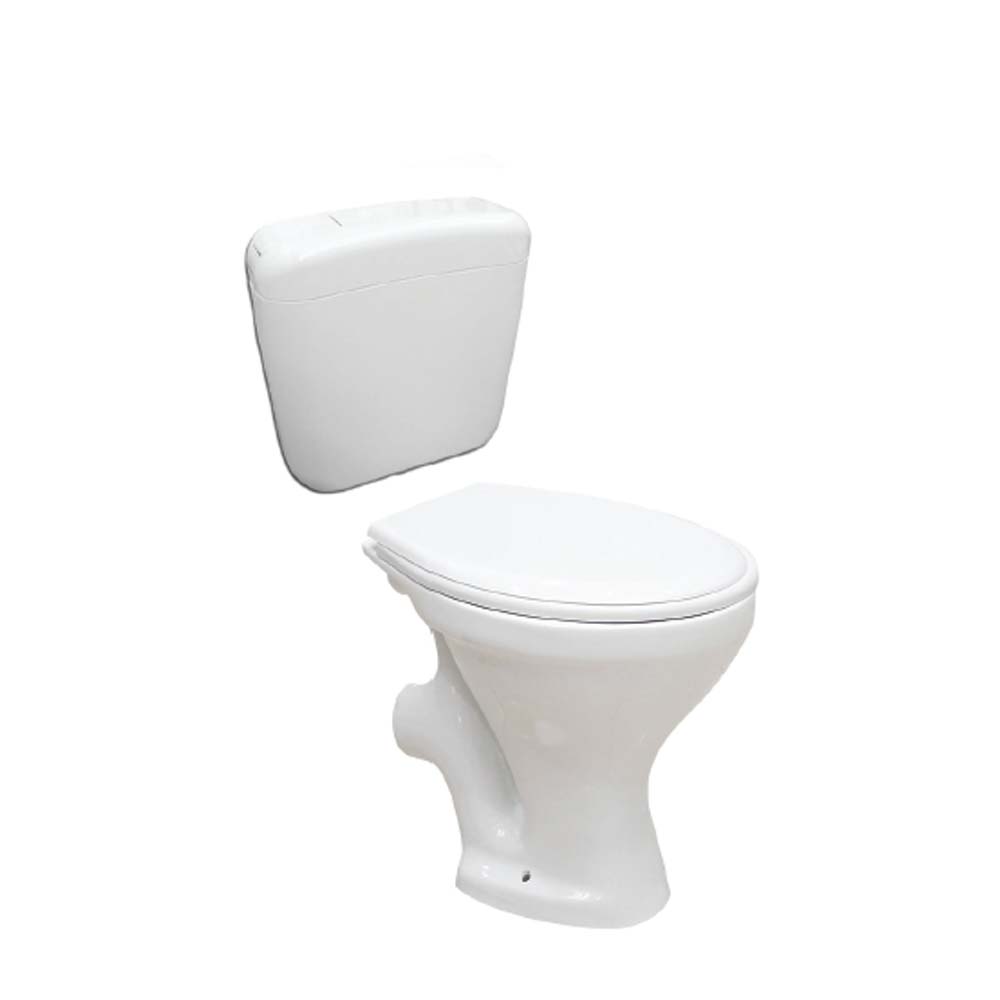 Set vas WC CIL + rezervor Vision Duo + Capac WC polipropilena