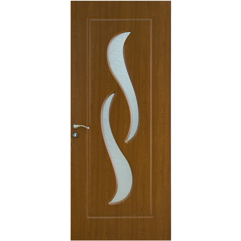 Usa lemn interior Modern cu geam OP-016 2000/600 Stejar inchis Regata.ro