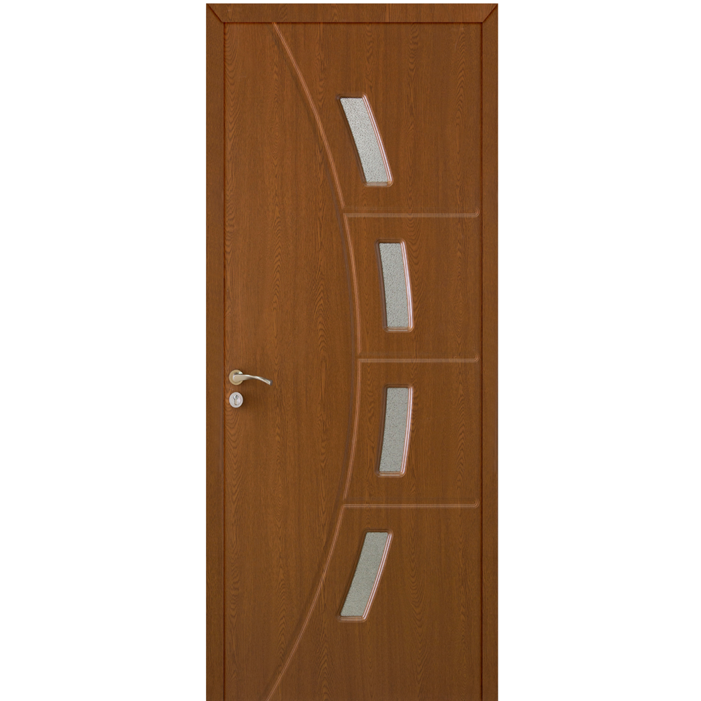 Usa lemn interior Modern cu geam OP-156 2000/800 Stejar Inchis 2000/800