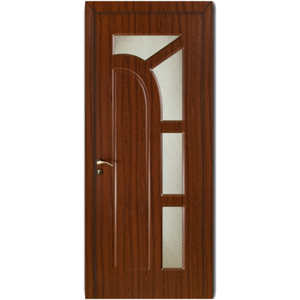 Usa lemn interior Modern cu geam OP-157 2000/700 Teak Regata.ro