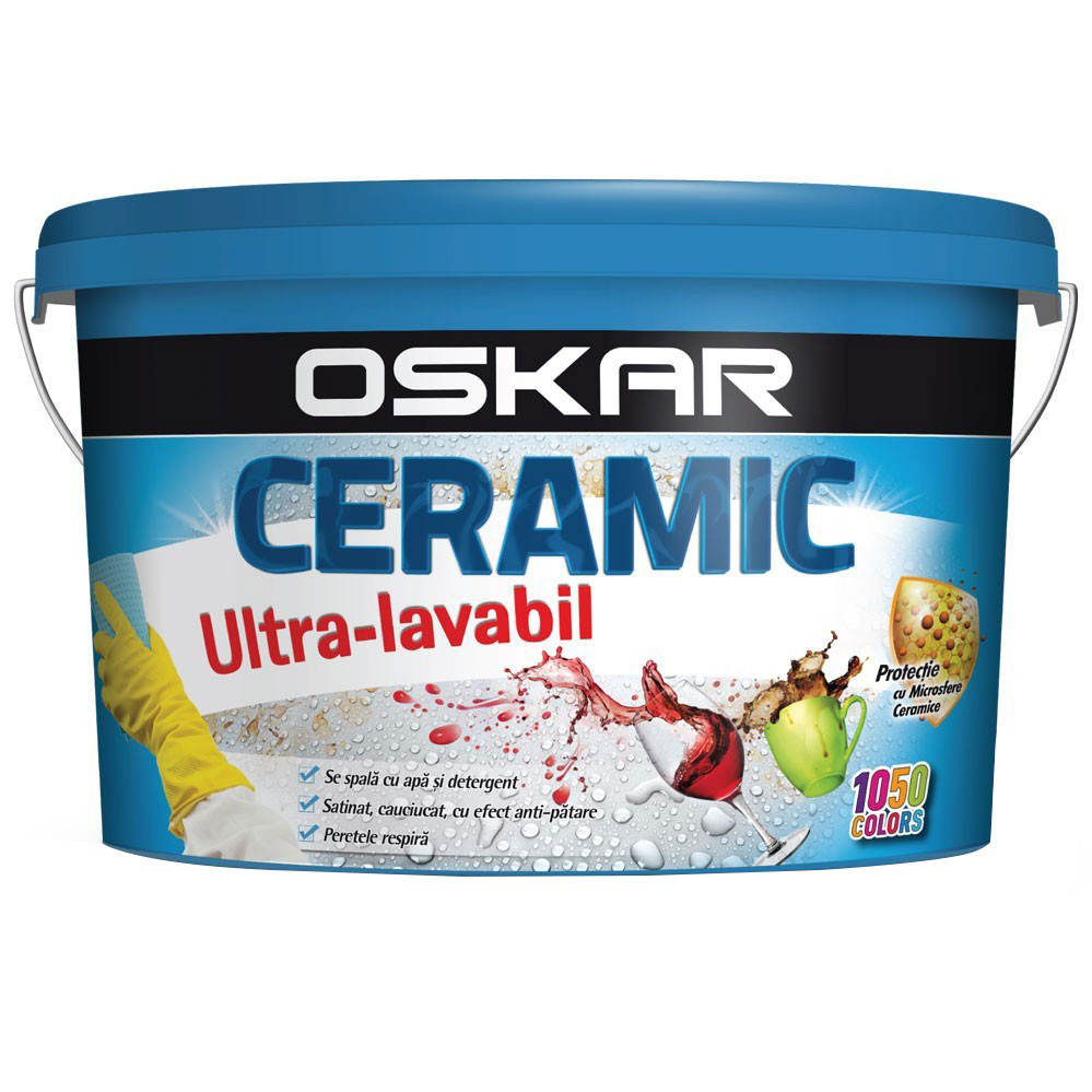 Vopsea ultravalabila pentru interior/exterior Oskar Ceramic 2.5 L oskar