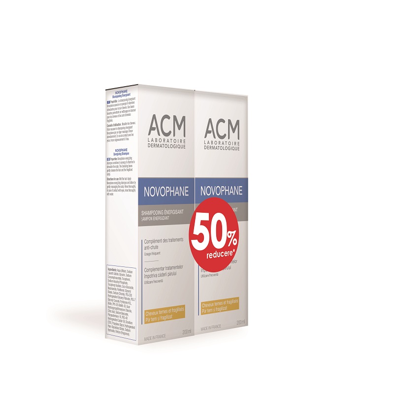 ACM Novophane Sampon energizant x 200ml 1+1-50%