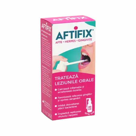 Spray oral Aftifix, 20ml, Fiterman
