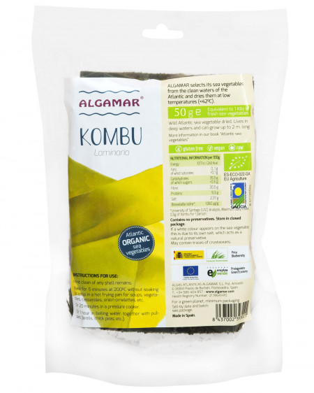 Alge Kombu eco, 50 g, Algamar