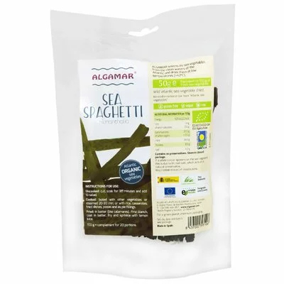 Alge eco Sea spaghetti, 50g, Algamar