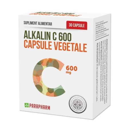 Alkalin C 600, 30 capsule vegetale, Parapharm