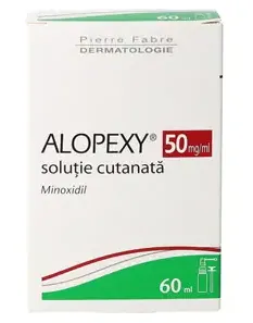 Alopexy soluţie cutanată, 50mg/ml, 60ml, Pierre Fabre