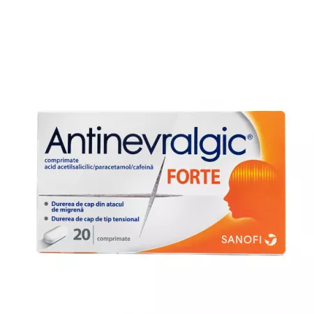Antinevralgic Forte, 20 comprimate, Opella