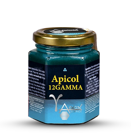Apicol 12 Gamma - Mierea albastra, 235g, Apicol Science