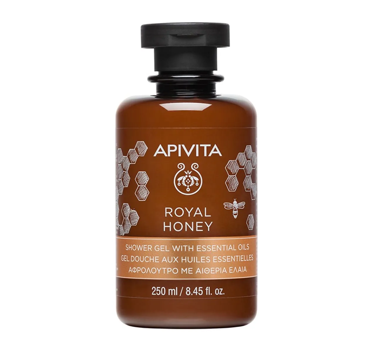 Gel de dus hidratant Royal Honey, 250ml, APIVITA