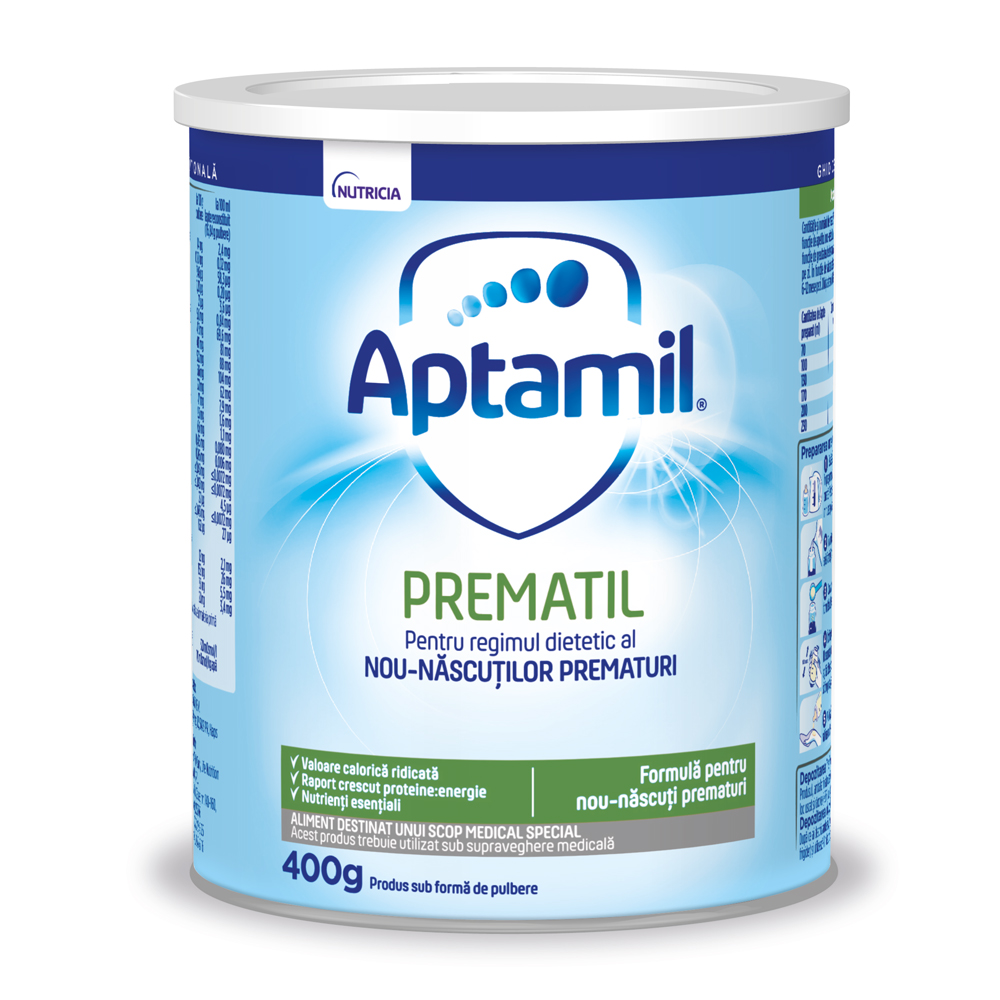 Lapte praf Aptamil Prematil, 400g, Nutricia