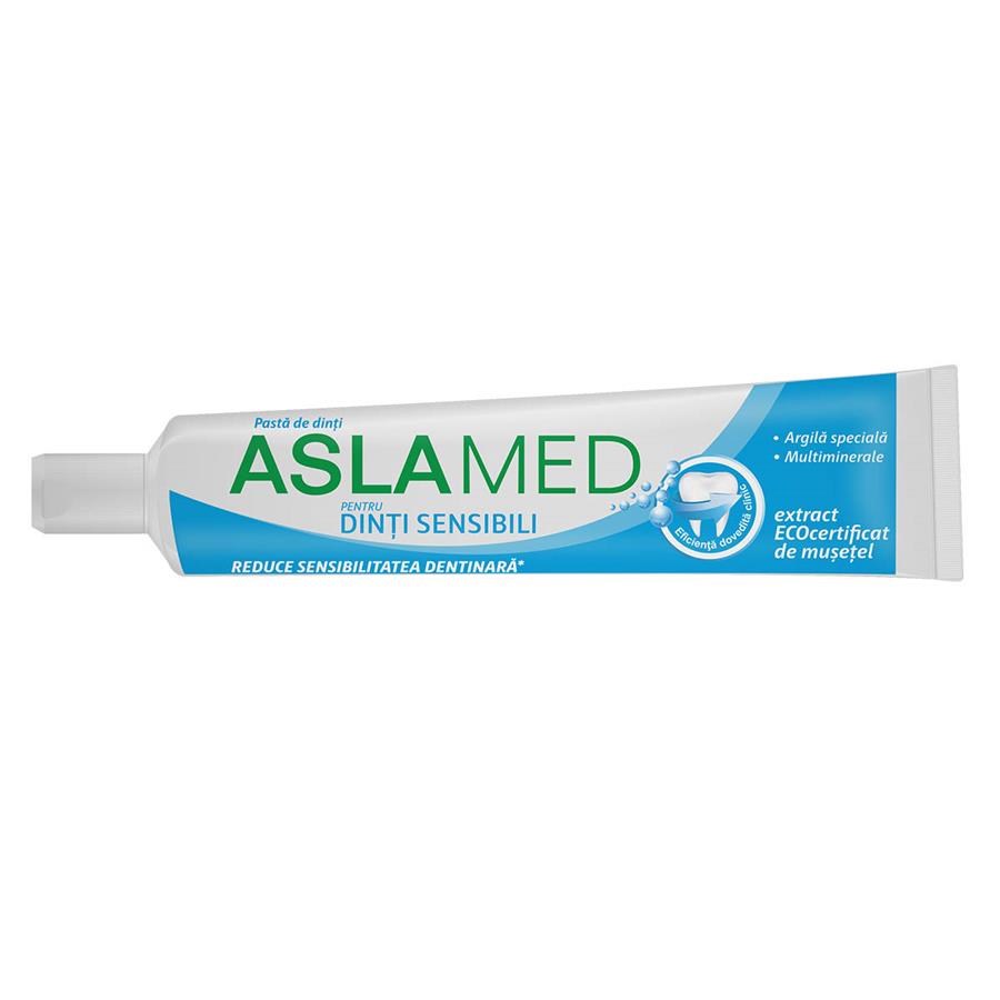 Pasta dinti pentru dinti sensibili, 75 ml, Aslamed 3010