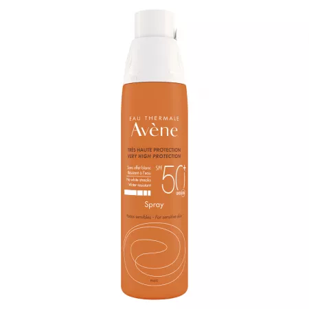 Spray protectie solara cu SPF 50+, 200 ml, Avene
