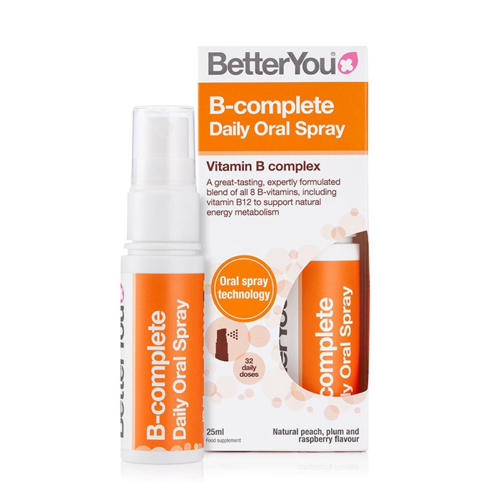 Spray oral Vitamina B Complex, 25 ml, BetterYou