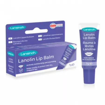 Balsam de buze cu lanolina, 7g, Lansinoh